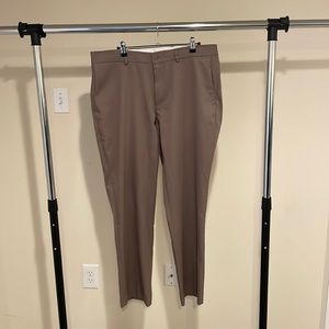 Apt. 9 Extra Slim Fit Tan Dress Pants 34/30